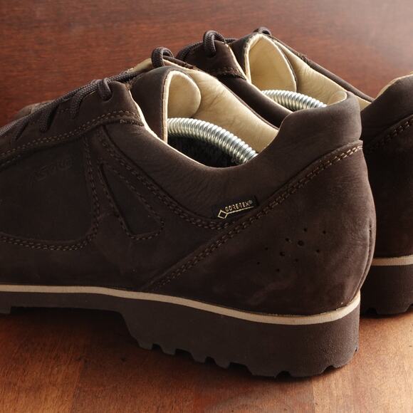 Asolo Shoes WMS SZ 8.5 Brown Avery Leather Gore-Tex Lace Up Low Sneaker Outdoor - Picture 8 of 15